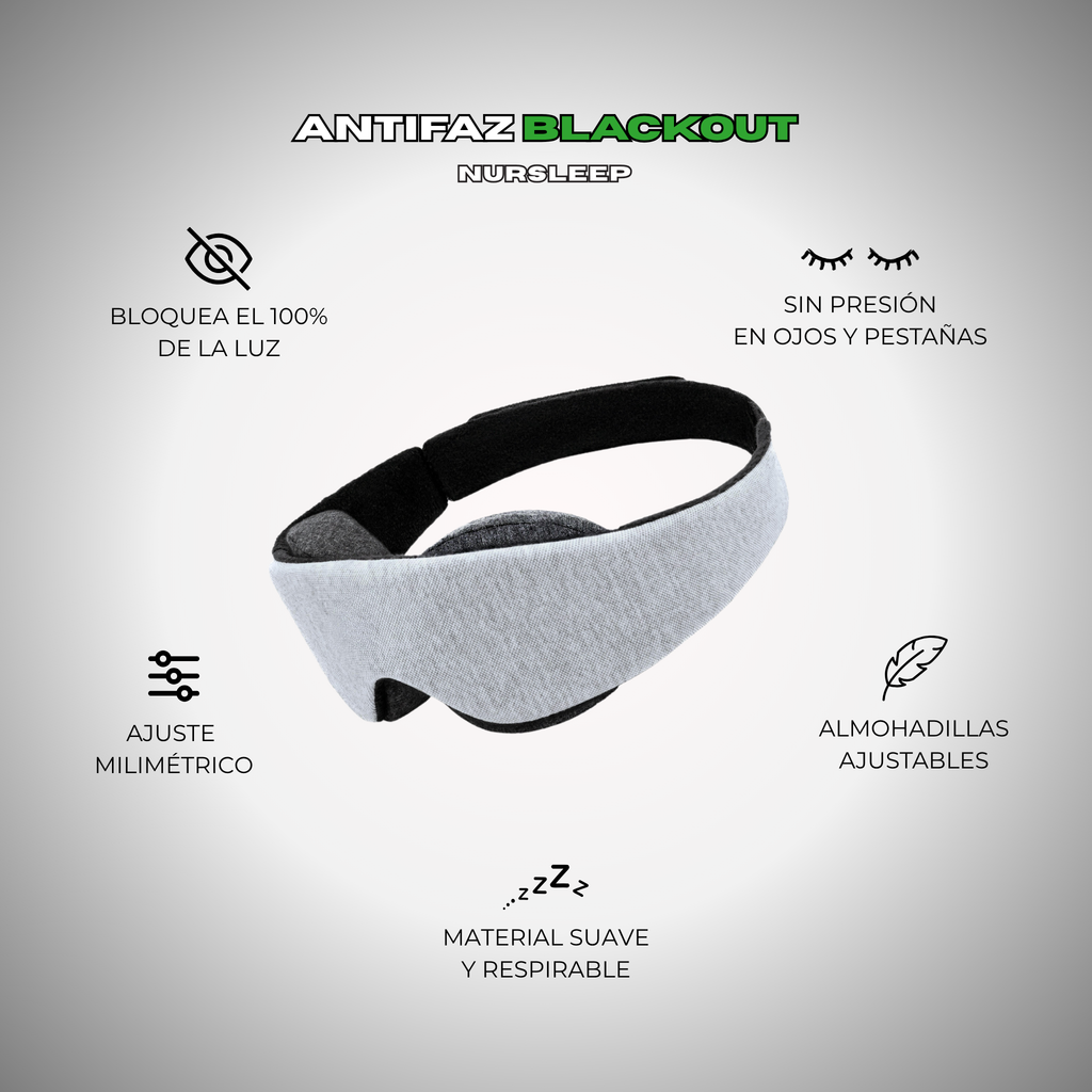 Antifaz Blackout 3D Pro