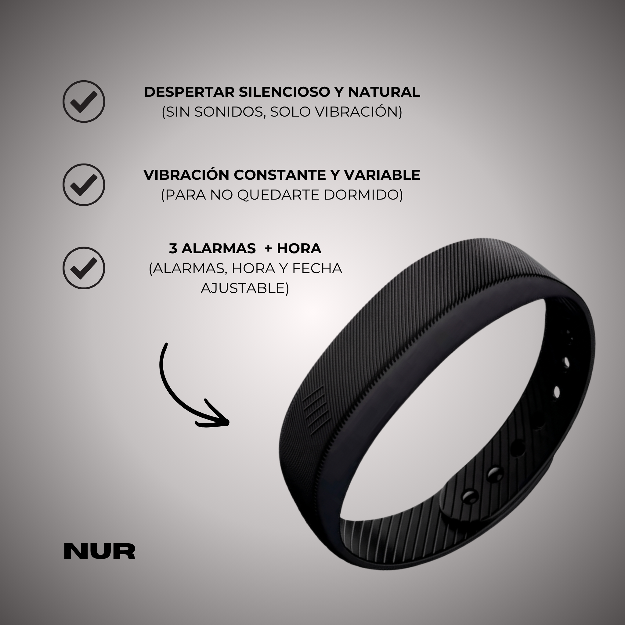 Pulsera Despertar Silencioso NURSLEEP