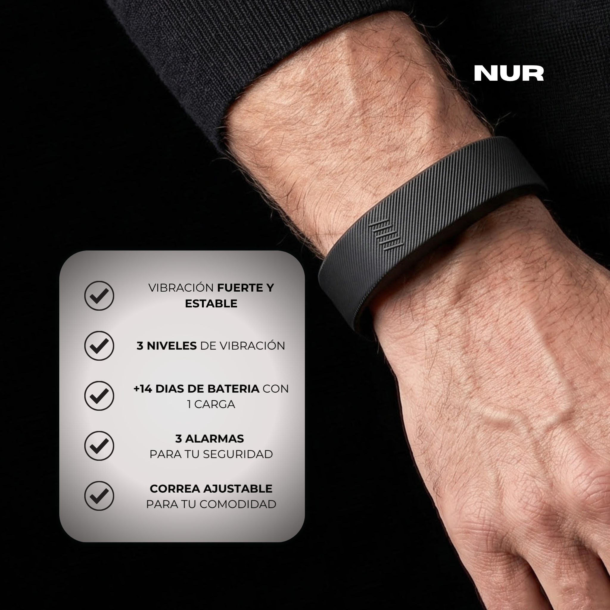 Pulsera Despertar Silencioso NURSLEEP