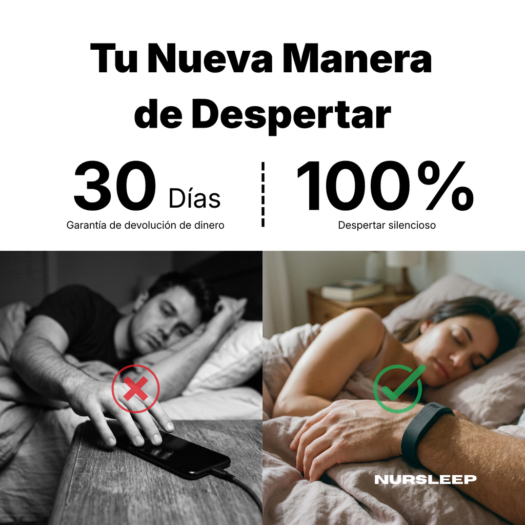 Despierta en silencio y a tu hora NURSLEEP