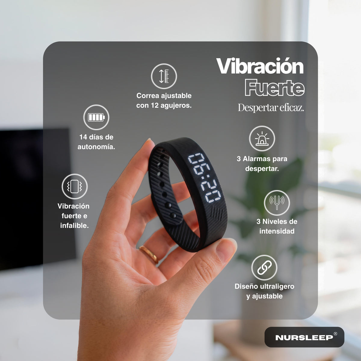 Alarma Vibratoria Nursleep®